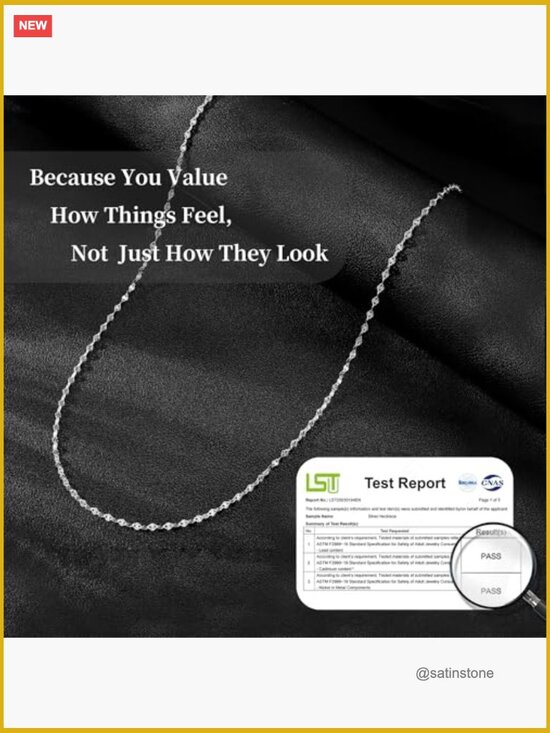 Sterling Silver Chain Choker - Minimalist Ultra Thin  925 Sterling Silver Chain Necklace 16K Gold Plated Dainty Minimalist